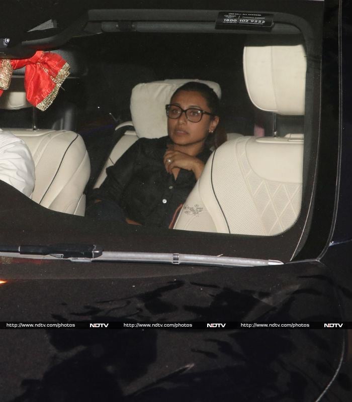 Sridevi had suffered a cardiac arrest on February 23. Her mortal remains will be flown back to India, tomorrow morning. Rani Mukerji was photographed outside Anil Kapoor's residence, where she had come to  pay her last respects to Sridevi.