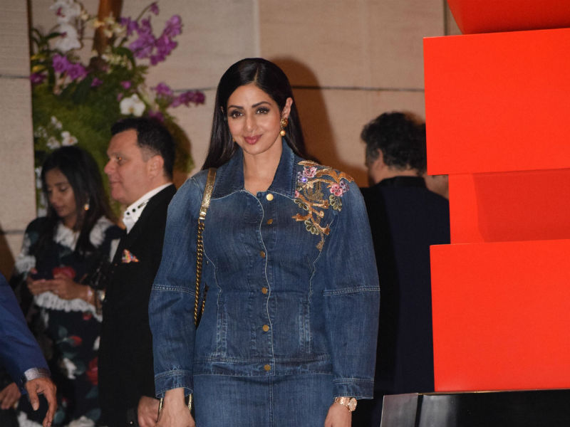 Inside The Ambani Party: Sridevi's Denim Look - Yay Or Nay?