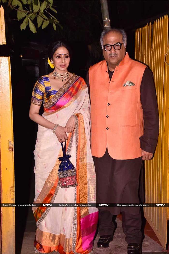 Sridevi Lights Up This Diwali Party