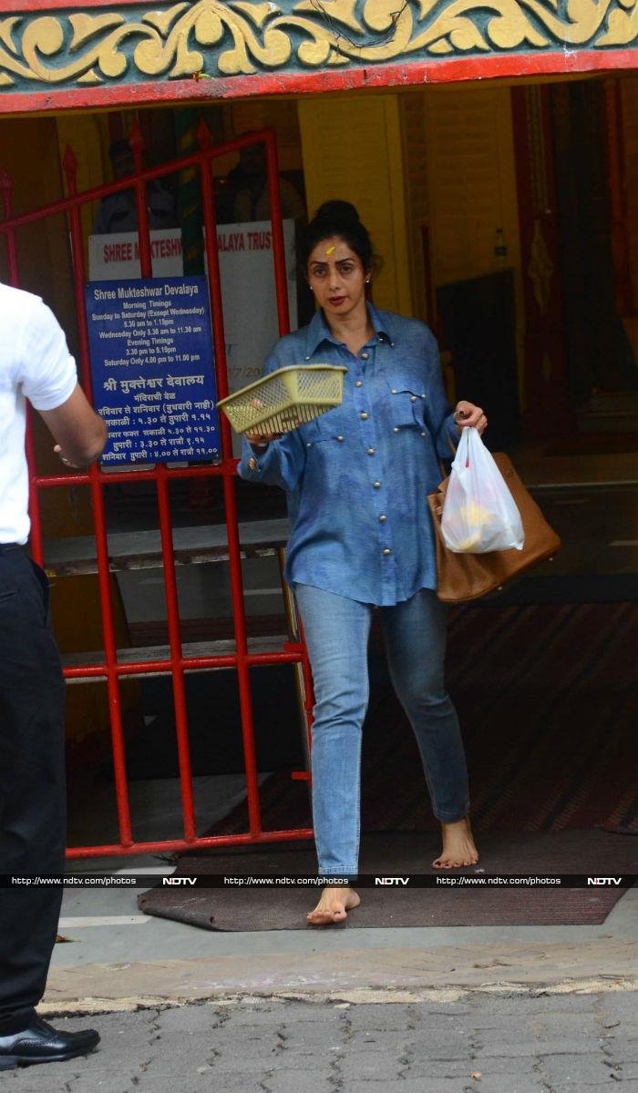 What Sridevi Did On The Day MOM Released