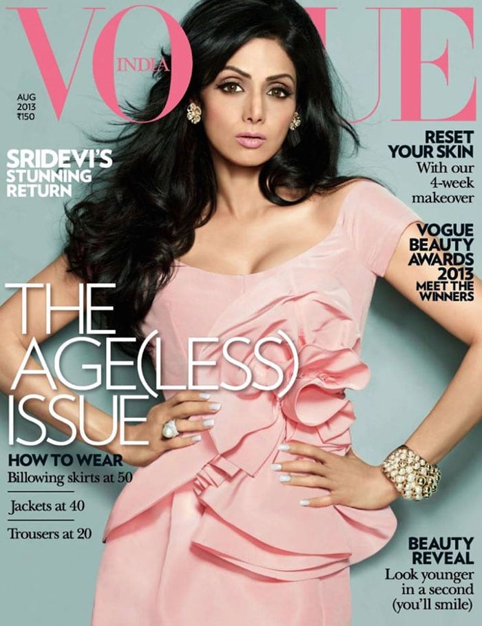 Wow, Sridevi is en Vogue!