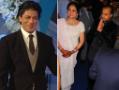 SRK, Anil and Tina Ambani at society wedding