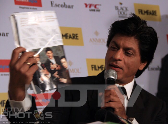 100 and counting: SRK for Filmfare