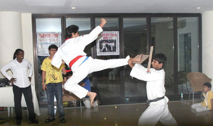 SRK\'s karate kid