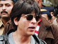 SRK back home amid tight security