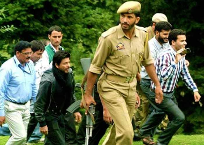 SRK\'s very first shoot in Kashmir