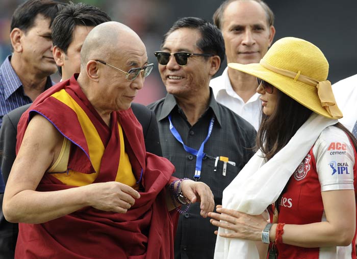 When Preity met the Dalai Lama