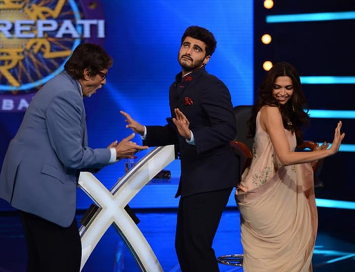 Big B <i>Shakes His Bootiya</i> With Deepika Padukone, Arjun Kapoor