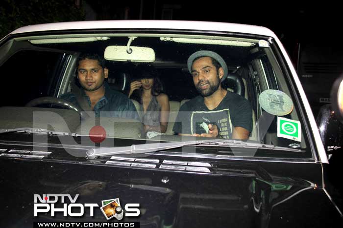 Abhay Deol was accompanied by his girlfriend Preeti Desai.