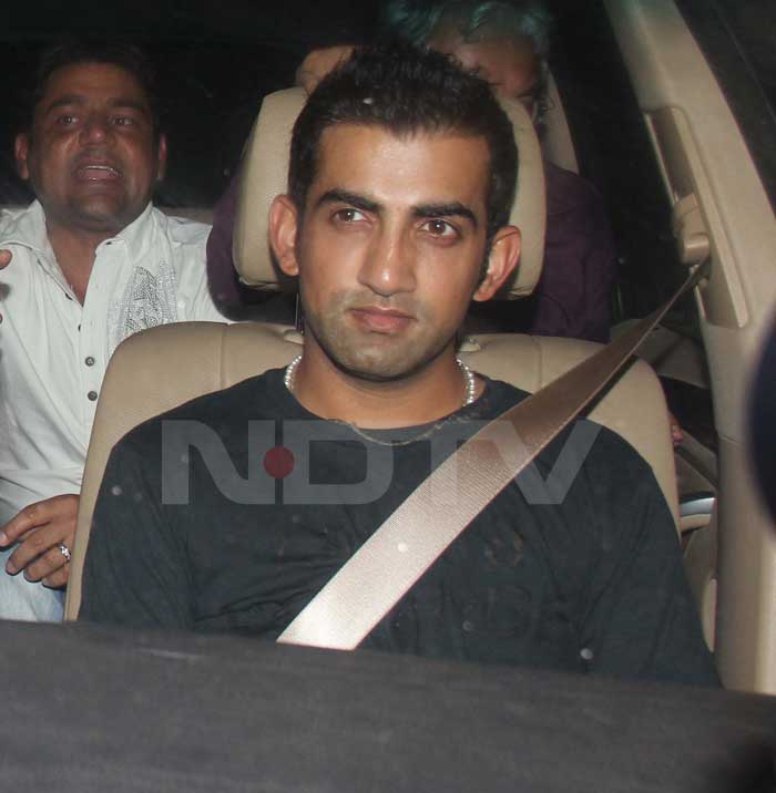 The captain of the ship Gautam Gambhir.