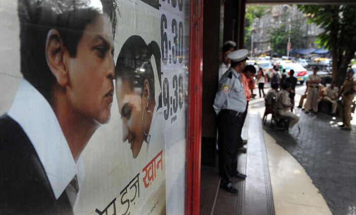 As the tense stand-off between Shah Rukh and the Shiv Sena cast its shadow on <I>MINK</I>, the high profile Director of the film Karan Johar insisted it will be released as scheduled in Mumbai and elsewhere. (Photo: AFP)