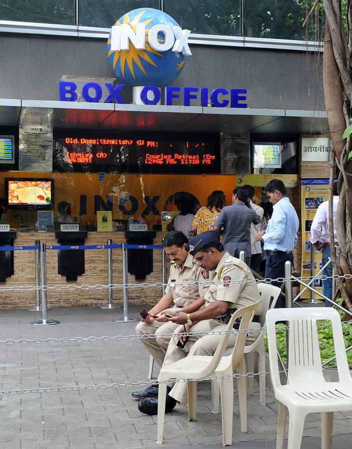 Chavan told reporters that authorities will guarantee security but can't force the multiplexes to screen the film. (Photo: AFP)