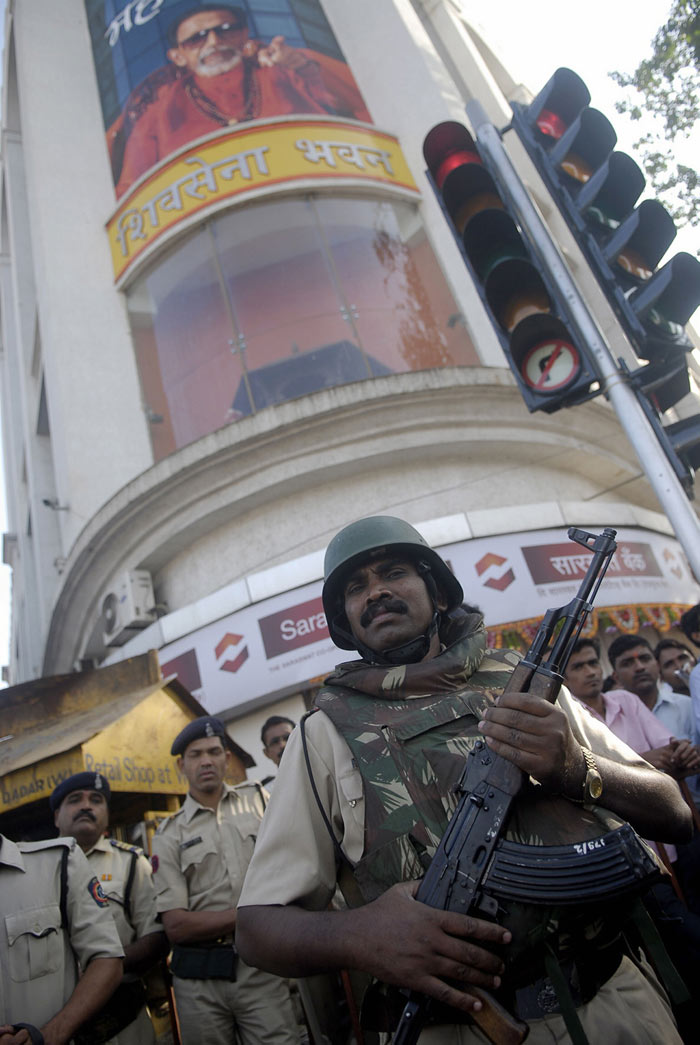 In a veiled attack against Shiv Sena, Chavan said, "If people are threatened this way it is not good for the state." (Photo: AFP)