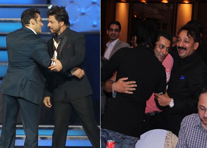It\'s Hug Day! We\'re celebrating with Salman and Shah Rukh