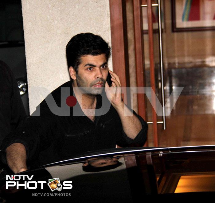 Karan Johar does not pleased at all!