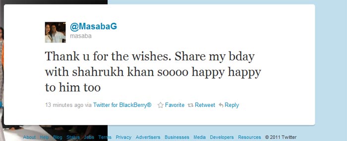 Celeb tweets ring in SRK\'s birthday