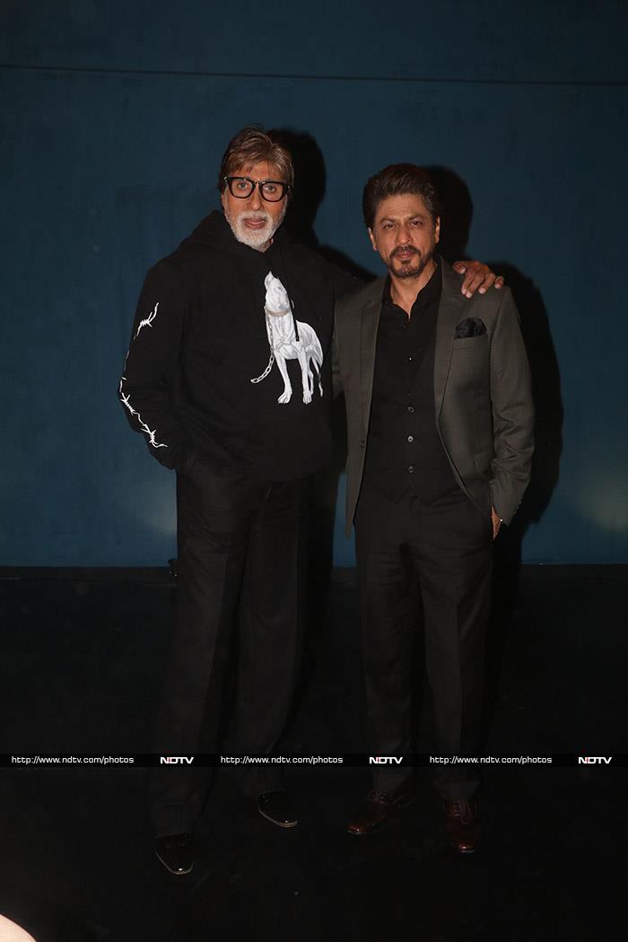 Amitabh Bachchan And Shah Rukh Khan Step Out For Badla Promotions In Style
