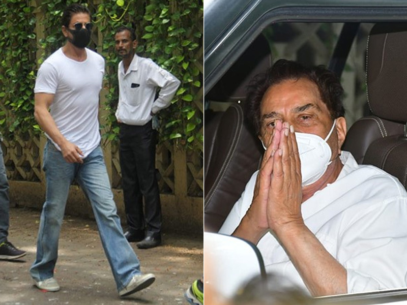 शाहरुख खान, धर्मेंद्र और अन्य फिल्‍मी हस्तियों ने दी दिलीप कुमार को अंतिम श्रद्धांजलि