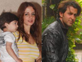 Spotted: Hrithik with wife Suzanne and kids