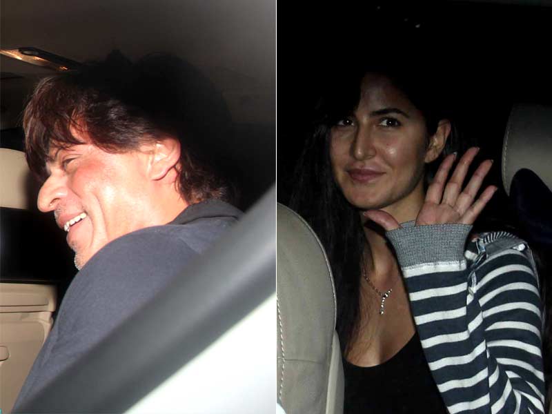 Photo : Shah Rukh Khan, Katrina Kaif Go Cool and Casual