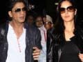 Photo : SRK, Katrina leave for Macau