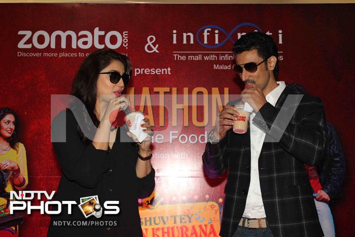 Fraternal twins? Huma and Kunal match their actions as well as their outfits.<br><br>

Huma feels that the audience is likely to be a hit with the audience because India is a country defined by food.