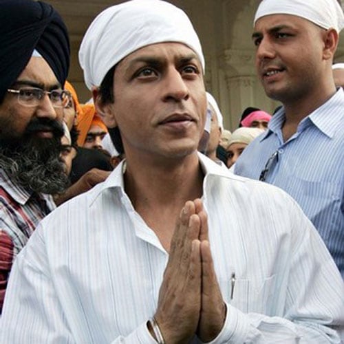 SRK at Golden Temple