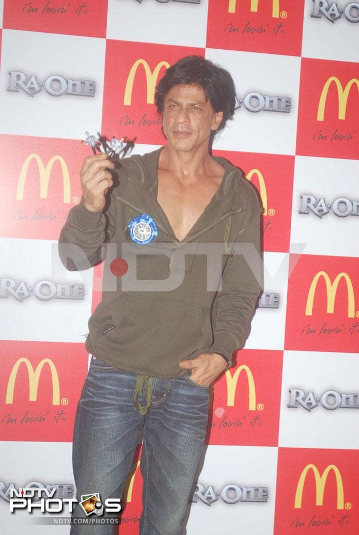 Shah Rukh serves up a special Happy Meal!