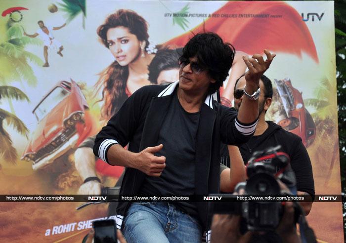 SRK may be watching Chennai Express with you!