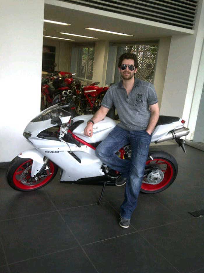 Neil\'s brand new Ducati 848
