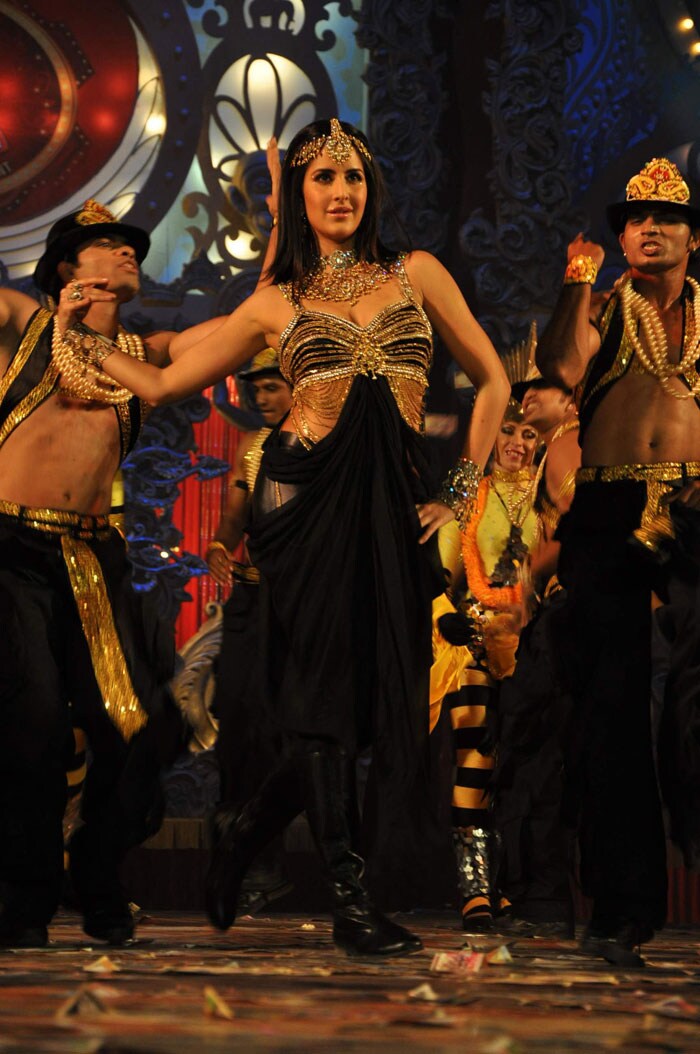 Reigning beauty of Bollywood, Katrina Kaif danced to the tunes from her hit numbers at the event. (Photo: IANS)