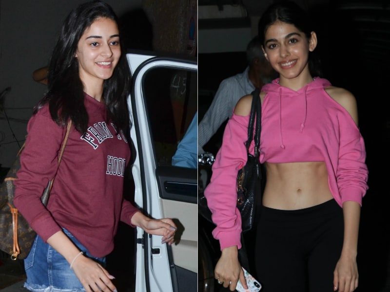 Photo : Just Another Day In The Lives Of Ananya Panday, Aalia Furniturewalla