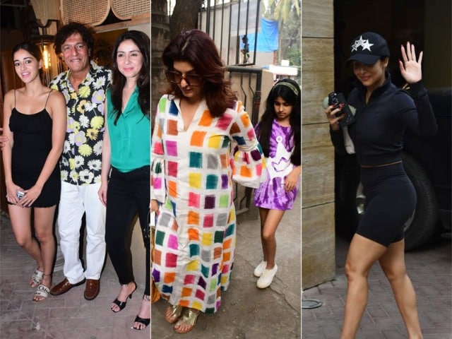 Photo : Stars In The City: Malaika Arora, Ananya Panday, Twinkle Khanna, Ajay Devgn And Others