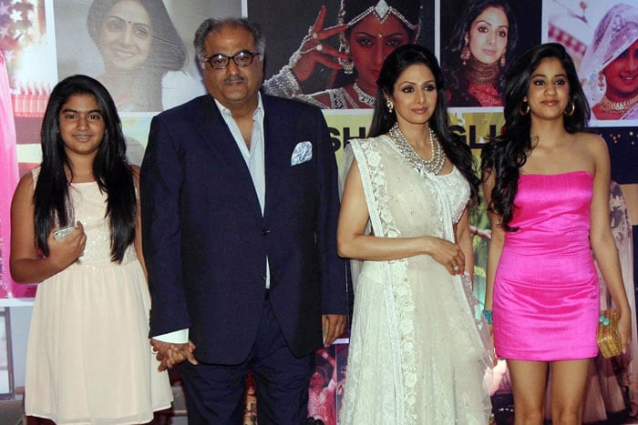 Sridevi\'s beautiful daughters are all grown up now