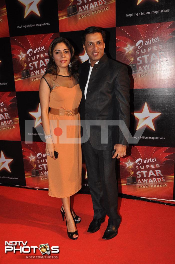 Filmmaker Madhur Bhandarkar came to the event with his wife.