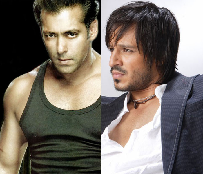 <B>Salman Khan and Vivek Oberoi </B>? Salman Khan is yet to forgive Vivek Oberoi for accusing him of leveling threats. Oberoi went public with his allegations that made Sallu go hopping mad.