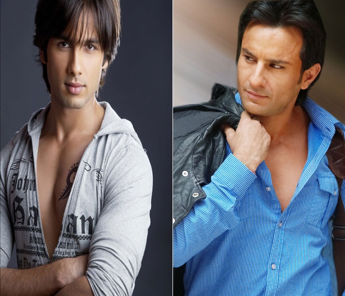 <B>Shahid Kapoor and Saif Ali Khan</B> - We wonder why the two won't be working together anytime soon. Do you have any idea? Moving on ?