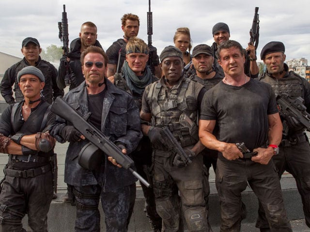 Photo : Stills: On the Sets of The Expendables 3