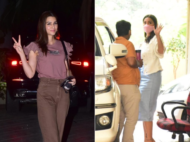 Style Check: Lara Dutta, Kriti Sanon Keep It Casual