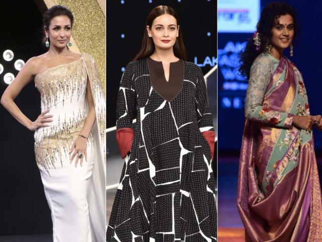 Style Check: Malaika, Dia And Taapsee's OOTD