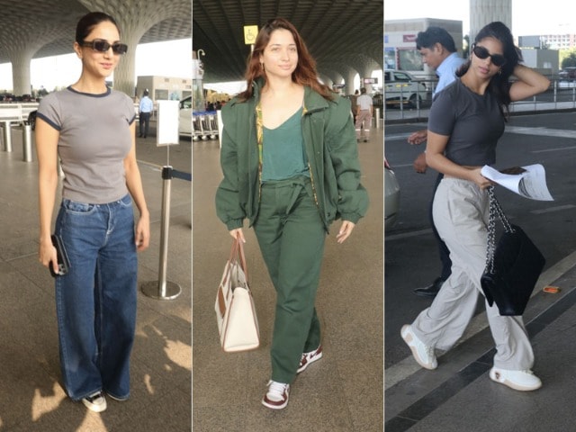 Photo : Suhana Khan, Tamannaah Bhatia, Shilpa Shetty And Vaani Kapoor's Airport Fashion