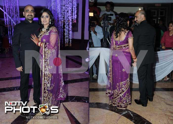 Big stars at Sunidhi Chauhan\'s wedding reception