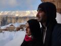 Photo : पति के साथ बर्फीली वादियों में सनी लियोनी का हॉलीडे
