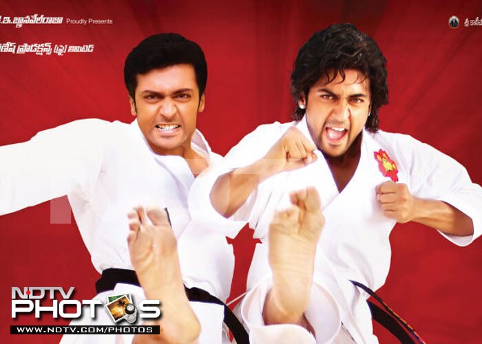 Directed by KV Anand, <i>Brothers</i> is the dubbed Telugu version of the Tamil movie <i>Maattrraan</i>. It is an action thriller  which also stars Vivek and Sachin Khedekar in important roles.