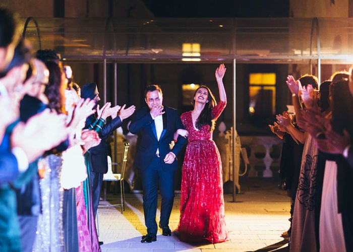 6 Pics From Surveen Chawla\'s Italian Wedding