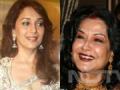 Madhuri, Moushumi  at society wedding