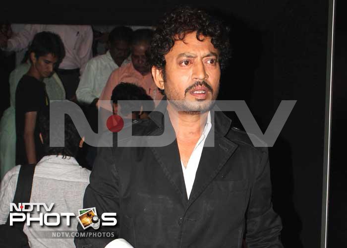 Irrfan Khan at the press conference of The Amazing Spiderman