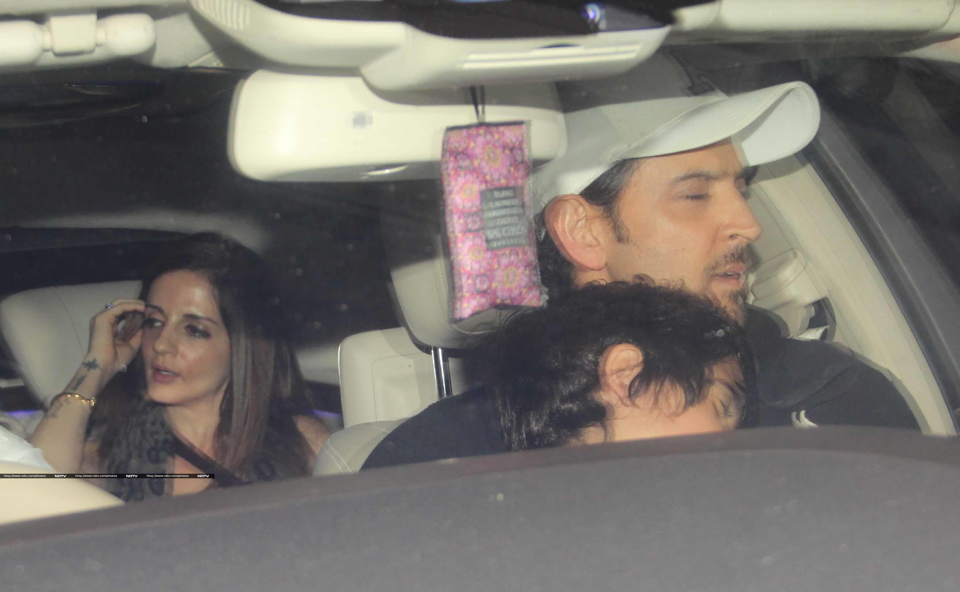 Hrithik Roshan\'s Movie Date With Sussanne, Sons