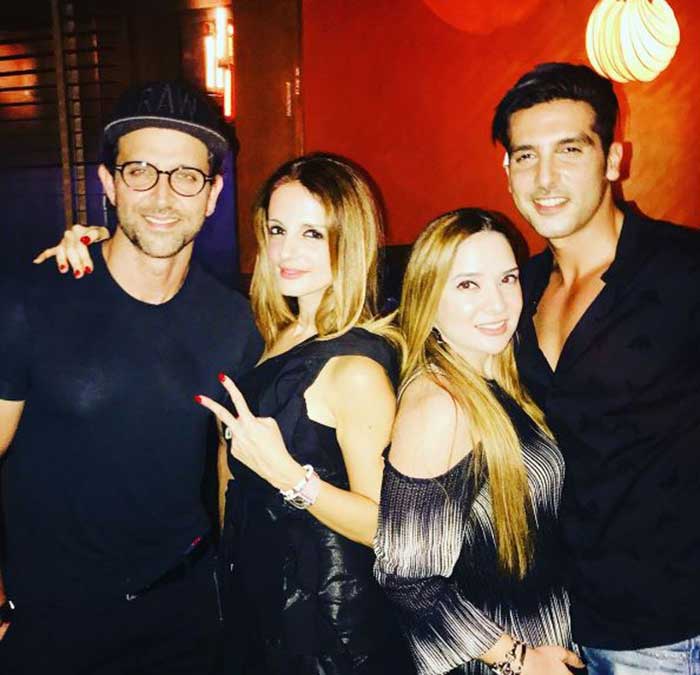 Let\'s Party With Sussanne And Hrithik