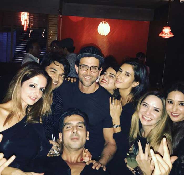 Let\'s Party With Sussanne And Hrithik